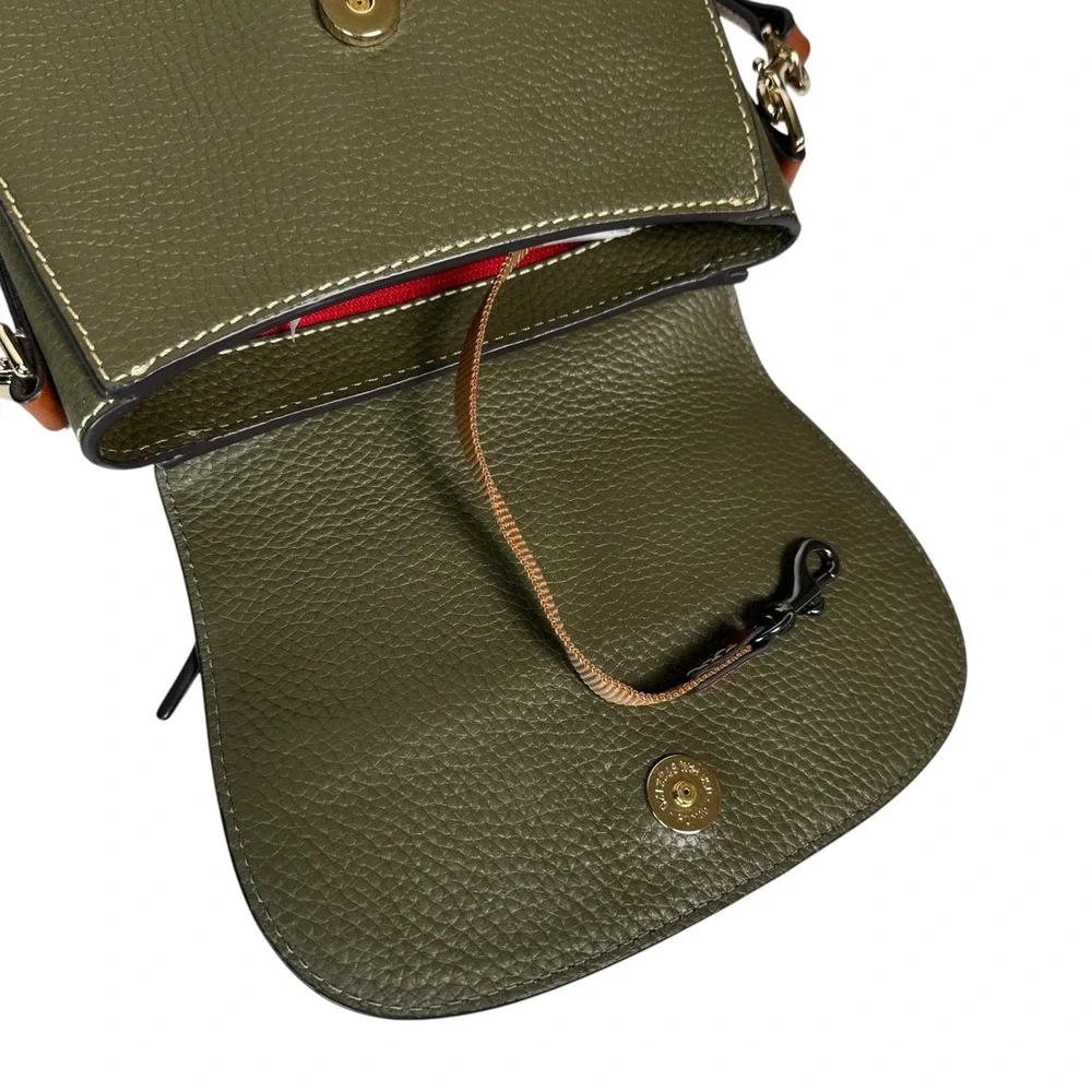 Dooney & Bourke Crossbody Bag Pebble Grain Small Kiley Olive Green OS Gorpcore